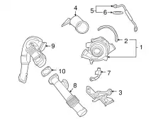 турбокомпрессор 5C3Z-6K682-CCRM FORD
