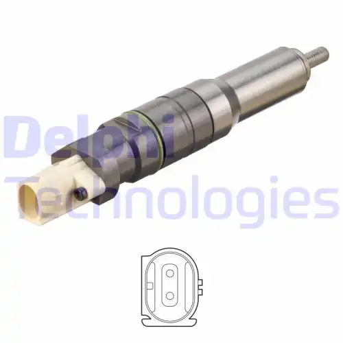 форсунка! \ PACCAR BEBJ1D01104 DELPHI