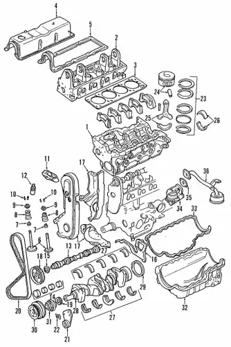 Valves ZZM3-12-121 MAZDA