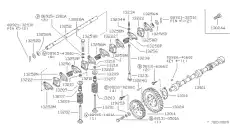 Valve (Exhaust) 13202-N0401 NISSAN