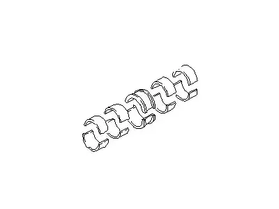 Main Bearings, crankshaft 12209-37506 NISSAN