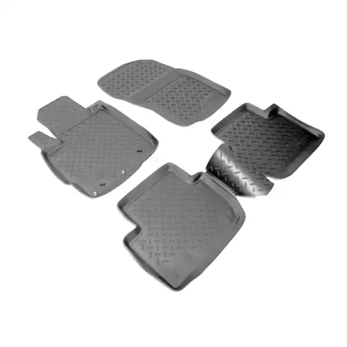 Коврики в салон NORPLAST NPL-PO-59-33 Mitsubishi Outlander 2006-2012 4 шт., черный