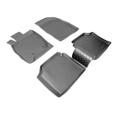 Коврики в салон NORPLAST NPL-PO-59-13 Mitsubishi Galant 2006-2008 4 шт., черный