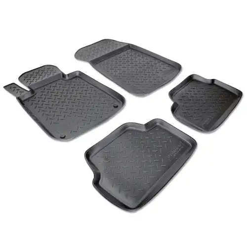 Коврики в салон NORPLAST NPL-PO-07-01 BMW 1 Series 2004-2011 4 шт., черный