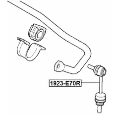Тяга стабилизатора FEBEST 1923-E70R