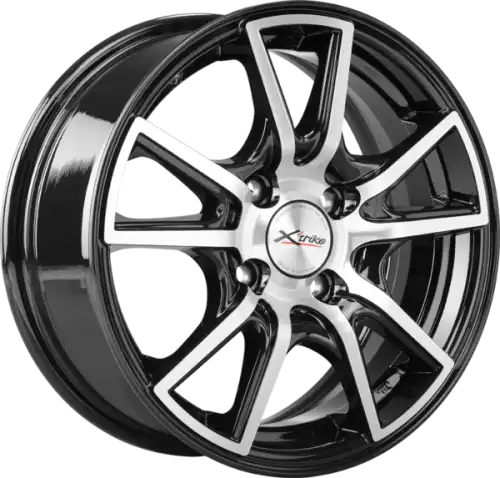 R14X6/5X100/ET38/X-104 диск литой/CD67,1/BK/FP 10859 X'TRIKE