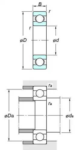  ПОДШИПНИК ЗАКРЫТЫЙ 12/37/12 KOYO 6301