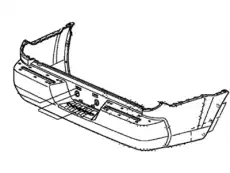 Бампер задний 04715SJCA90ZZ HONDA