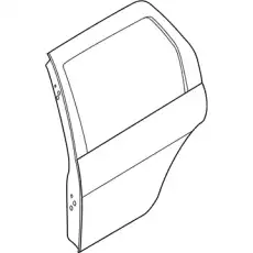 Дверь H21001W5CM NISSAN