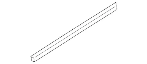 Уплотнитель 8R0839480B VAG