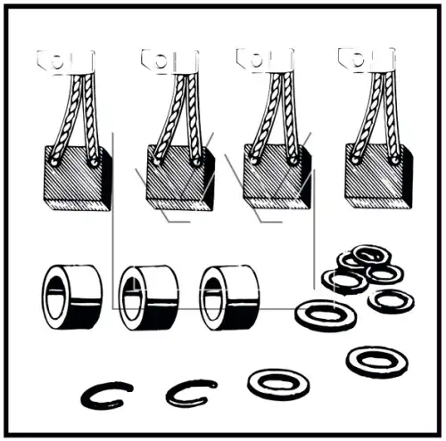 Ремкомплект стартера JD24V 4.0 PS 087065949 MONARK