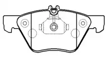Тормозные колодки дисковые CTR CKBZ-32