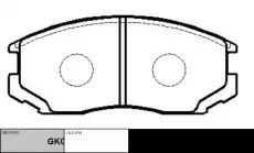 Тормозные колодки дисковые CTR CKM-3
