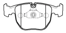Тормозные колодки дисковые CTR CKB-6