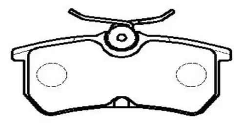 Тормозные колодки дисковые CTR CKF-47