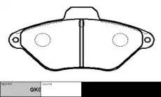 Тормозные колодки дисковые CTR CKPU-3