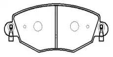 Тормозные колодки дисковые CTR CKF-41