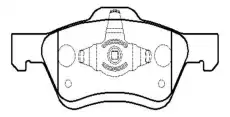 Тормозные колодки дисковые CTR CKF-59