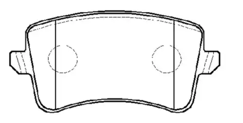 Тормозные колодки дисковые CTR CKVW-91