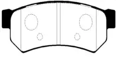 Тормозные колодки дисковые CTR CKKD-20