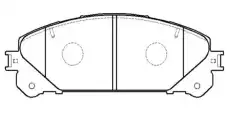 Тормозные колодки дисковые CTR CKT-69