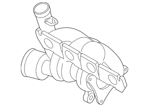 Коллектор выпускной VAG 06F145701FX