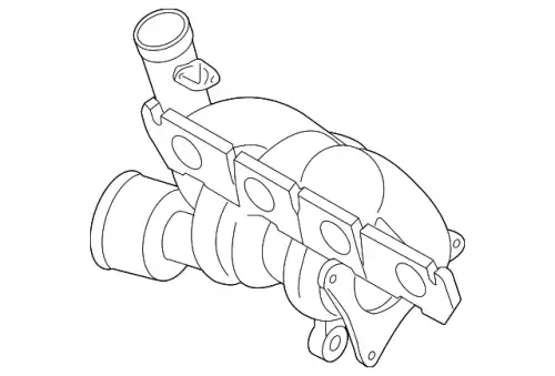 Коллектор выпускной VAG 06F145701C