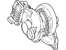 Турбокомпрессор 68004663AA CHRYSLER