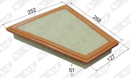 Фильтр воздушный SAT ST-13717582908