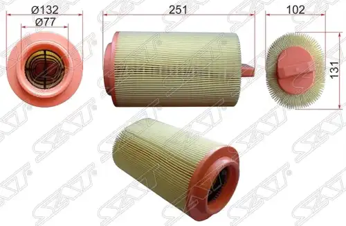Фильтр воздушный SAT ST-A2710940204