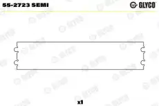 вкладыши шатунные PL-B! semi (1)\ VW T1/T2/Beetle 1.2-1.6 65> 55-2723 SEMI GLYCO