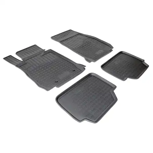 Коврики в салон NORPLAST NPA10-C07-010 BMW 1 Series 2011-2019 4 шт., черный