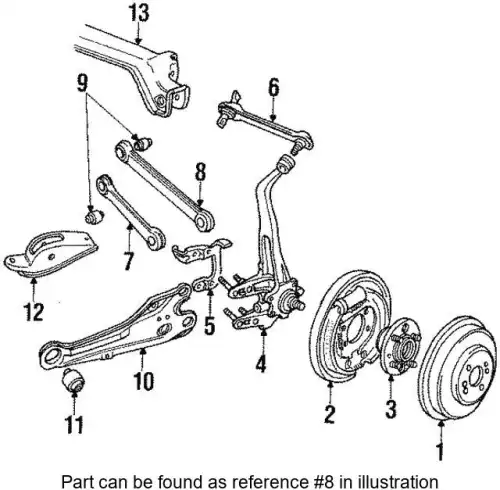 Рычаг подвески HONDA 52355SE0A01