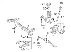 Сайлентблок 552154D001 HYUNDAI