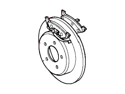 Тормозные колодки дисковые JEEP 05071948AA