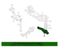 Рычаг подвески MAZDA C29128300C