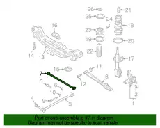 Рычаг подвески MAZDA GD7A28500