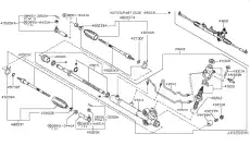 NISSAN ПЫЛЬНИК РУЛЕВОЙ РЕЙКИ ПРАВЫЙ D8204CF40A
