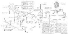 Рычаг подвески SUBARU 20202AG192