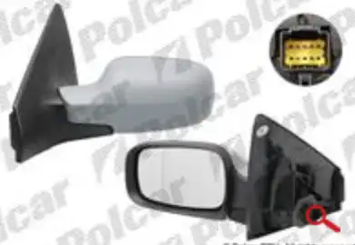 Зеркало внешнее левый 6012515E POLCAR