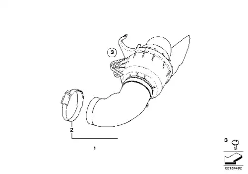 хомут !D=53-60MM \BMW 1' E82, E88, 3' E46, 5' E39, 7' E38, X5 E53 11 61 7 786 526