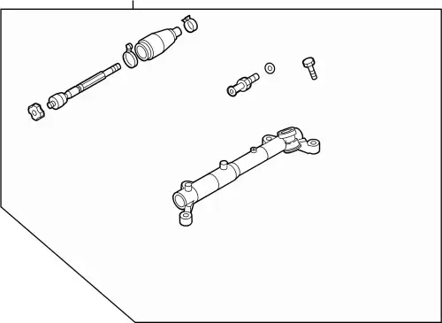 Рулевая рейка MAZDA TD1132110C