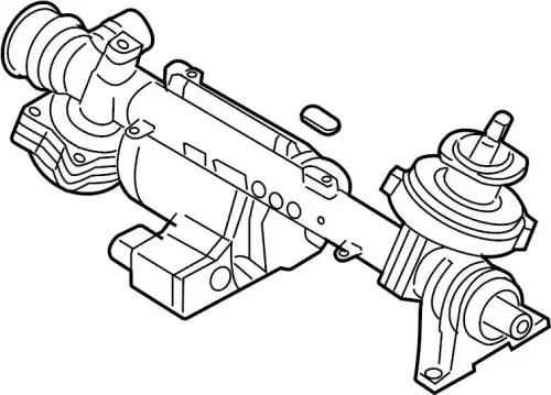 Рулевая рейка VAG 8J1423055A