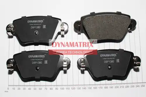 Тормозные колодки дисковые DYNAMAX DBP1380