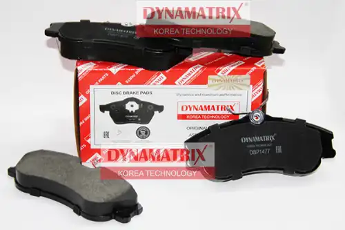 КОМПЛЕКТ КОЛОДОК ДЛЯ ДИСКОВЫХ ТОРМОЗОВ DBP1477 DYNAMAX