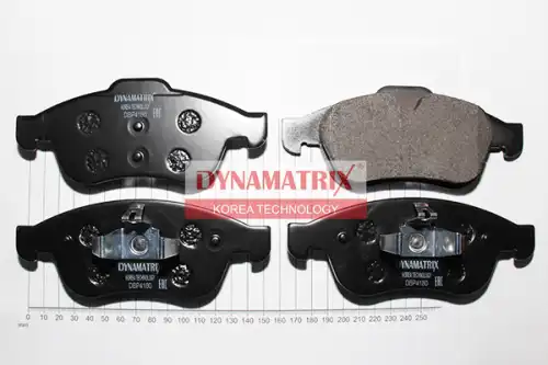 Тормозные колодки дисковые DYNAMAX DBP4180
