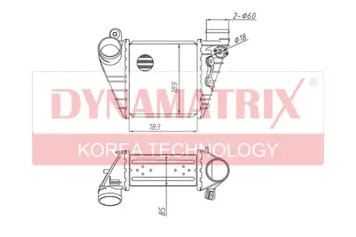 Интеркулер DYNAMAX DR96847