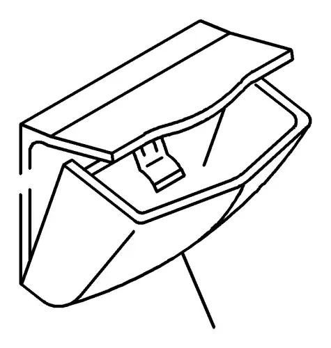 Пепельница 5764570010 ISUZU