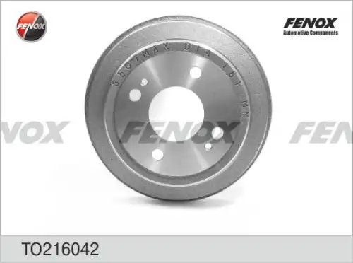 Тормозной барабан FENOX TO216042