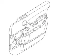 LR040531 ОБШИВКА ДВЕРИ LAND ROVER